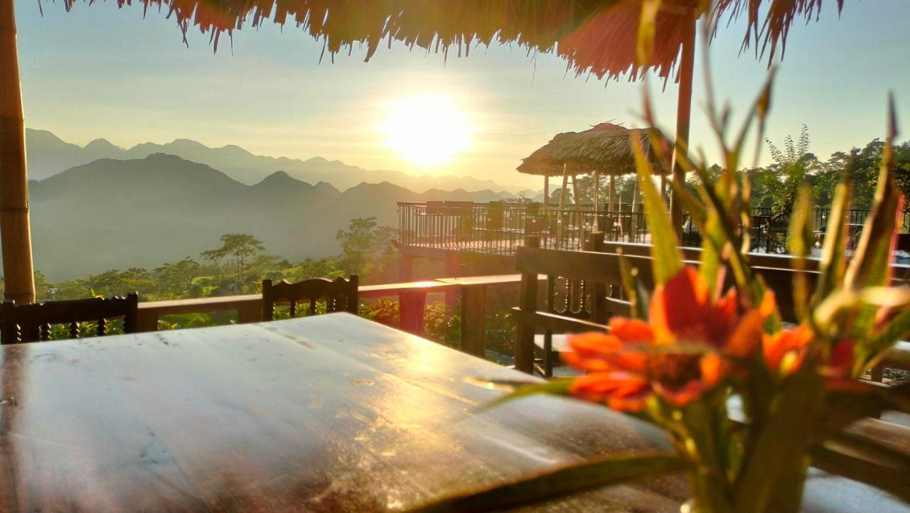 Pu Luong May Home & Cafe Lang Bang Bagian luar foto
