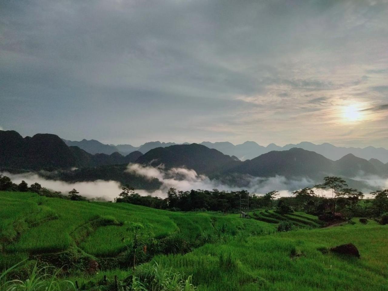 Pu Luong May Home & Cafe Lang Bang Bagian luar foto