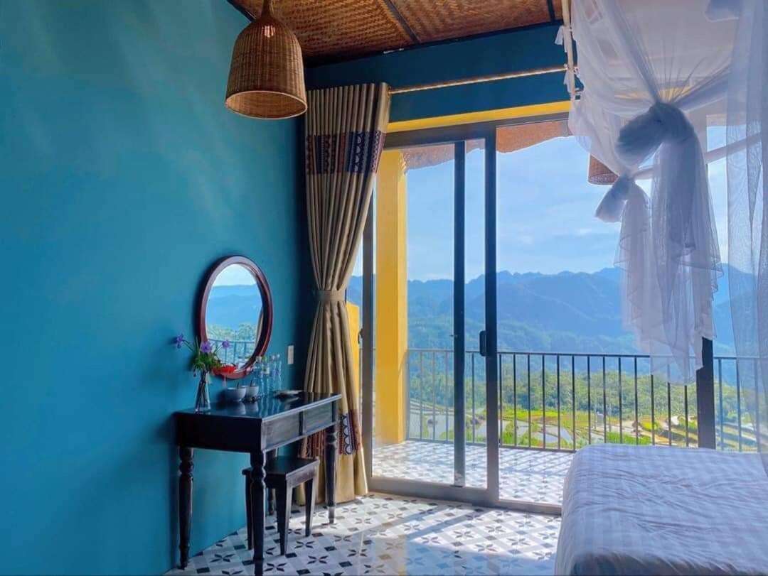 Pu Luong May Home & Cafe Lang Bang Bagian luar foto
